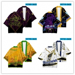 JOJO的奇妙冒险周边衬衫日系动漫和服开衫羽织夏季薄款外套宽松