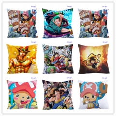 海贼王ONE PIECE 方抱枕 (双面）40*40CM 45*45CM 50*50CM