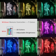 3D 小夜灯 ， 3433-2 游戏原神
