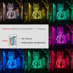 3D 小夜灯 ，3546 游戏原神