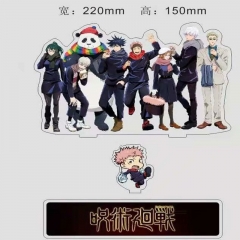 25CM 2 Styles Jujutsu Kaisen Cartoon Character Acrylic Anime Standing Plate