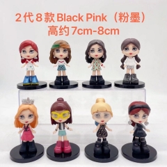 2代8款Black Pink公仔手办高月7-8厘米