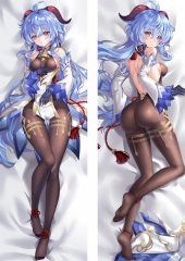 2 Styles Genshin Impact Sexy Girl Body Bolster Soft Long Print Sexy Girl Pattern Pillow 50*150cm