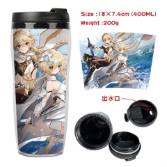原神 动漫星巴克杯子水杯