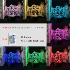 3D 小夜灯，695-5 日本动漫  鬼灭之刃