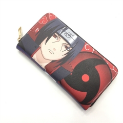 3 Styles Naruto Movie Coin Purse Cosplay Anime PU Zipper Long Wallet