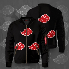 14 Styles Naruto Cartoon Cosplay 3D Digital Print Anime Jacket