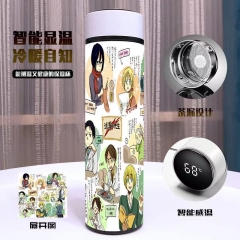 进击的巨人 新款智能不锈钢水瓶 智能保温杯