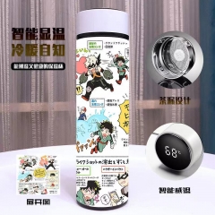 我的英雄学院 新款智能不锈钢水瓶 智能保温杯