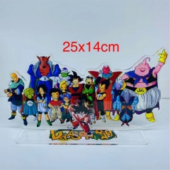 Dragon Ball Z Cartoon Character Acrylic Anime Standing Plate