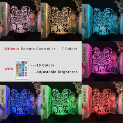 3D 小夜灯，526-3 公仔 流行偶像团体BTS