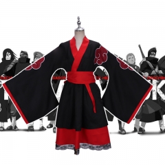火影晓组织cosplay动漫服装和服疾风传日向晓组织漩涡鸣人cos服装
