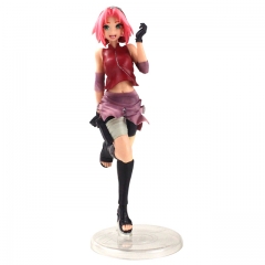 (Opp Bag) 22CM Naruto Haruno Sakura 780# Statue Japanese Anime PVC Figures