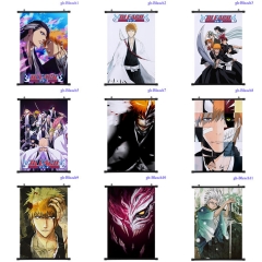 15 Styles Bleach Cartoon Wallscrolls Waterproof Anime Wall Scroll