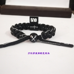 3 Styles Sword Art Online Character Accesorios Hand Made Anime Bracelet