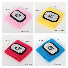 5 Colors Naruto Woven Cotton Bangle Anime Bracer Bracelet