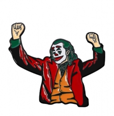 Suicide Squad The Joker Marvel Cosplay Cartoon Decorative Clothes Badge Anime Alloy Brooches Pin