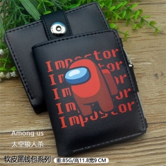 Among Us Cartoon Cosplay Purse Anime Folding Wallet