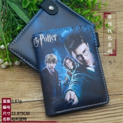 Harry Potter Cartoon Cosplay Purse Anime Folding Wallet