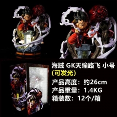 26cm GK One Piece Luffy Cosplay Cartoon Character Collectible Toys Anime PVC Figure