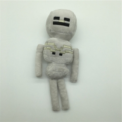 Minecraft Skeleton Cartoon Anime Plush Toy Doll 23 CM