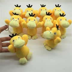 10 Pcs/set Pokemon Psyduck Anime Plush Toy Pendent 11 CM