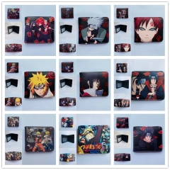 41 Styles Naruto PU Purse Colorful Anime Short Wallet
