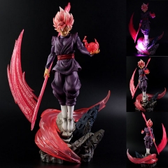 带电 七龙珠 GK 桃红 黑悟空 扎马斯 可发光 盒装手办 高38cm 一箱16个， 重量：1.3Kg 人物高：38CM 彩盒尺寸：24X18X33CM,