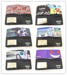 13 Styles Pokemon Cosplay Cartoon Purse Anime PVC Wallet