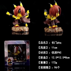 11CM Pokemon Pikachu Cos Naruto Pain Character Cartoon Model Toy Anime PVC Figure