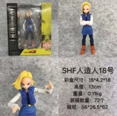 七龙珠 SHF 人造人 18号 可动手办 公仔