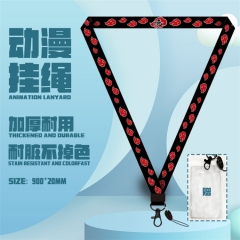 5 Styles Naruto Cartoon Long Lanyard Anime Phone Strap