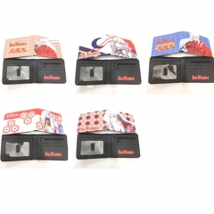 5 Styles Inuyasha PU Cosplay Cartoon Purse Anime PU Wallet