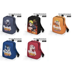 5 Styles Naruto Cartoon Characters Pattern Full Color Backpack Anime School Bag