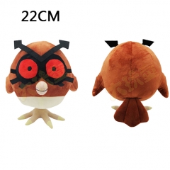 22CM Pokemon Hoothoot Owl Cartoon Character Collectible Doll Anime Plush Toy