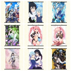 33 Styles That Time I Got Reincarnated as a Slime Cartoon Wall Scrolls Waterproof Anime Wallscrolls