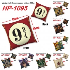 双面 45X45方抱枕 哈利波特(含枕芯)