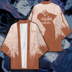 Jujutsu Kaisen Cosplay Printing Haori Shirts Kimono Anime Kimono Costume