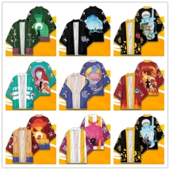 13 Style One Piece Cosplay Color Printing Haori Cloak Anime Kimono Costume