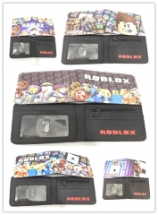5 Styles Roblox Cosplay Cartoon Purse Anime PU Wallet