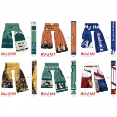 6 Styles My Hero Academia Anime Plush Scarf (25*160CM)
