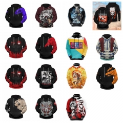 15 Styles Naruto Cosplay Cartoon Clothes Anime Hoodie