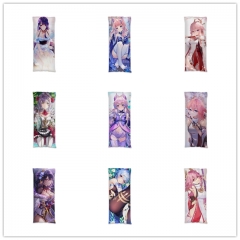 21 Styles Genshin Impact Cosplay Decoration Cartoon Anime Pillow