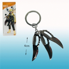 Japanese Naruto Cartoon Character Alloy Anime Keychain Pendant