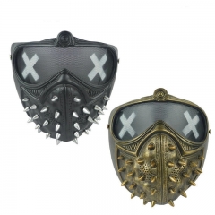 2 Colors Watch Dogs Prom Props Resin Material Anime Mask