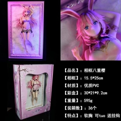 崩坏学园 相框 八重樱 性感美女 盒装手办 高25cm 一箱36个重595克