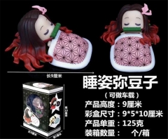 鬼灭之刃 Q版 睡姿祢豆子（可做车载） 盒装手办 高9cm 一箱150个重125克