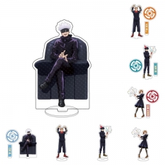 15 CM 8 Styles Jujutsu Kaisen Itadori Yuji Gojo Satoru Cartoon Collection Model Anime Acrylic Standing Plate