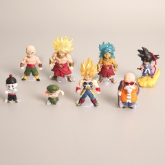8PCS/SET Dragon Ball Z 2 Generation PVC Anime Figure Toy (Opp Bag)