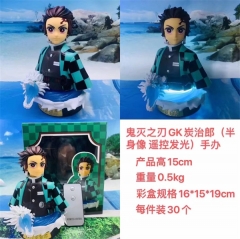 （带电）鬼灭之刃GK 炭治郎 产品高15cm 重量0.5kg 彩盒规格